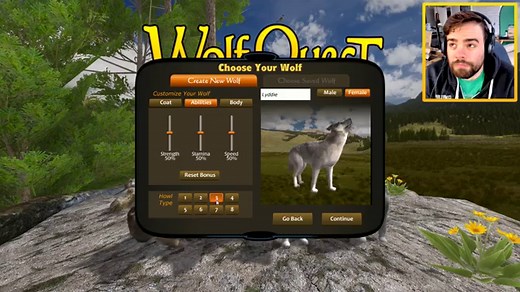 LEARNING TO HUNT | WolfQuest (Part 1)