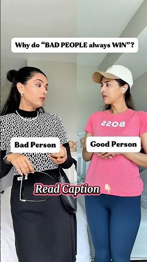 Why do bad people always win?