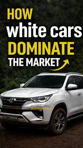 🤯How white Cars Rule India — And The Data Will Shock You #cars #shorts