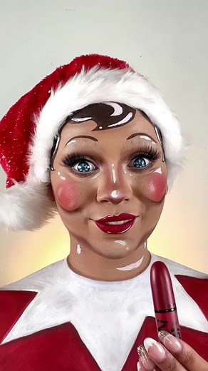 Elf on the Shelf Makeup Transformation Tutorial