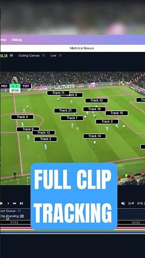 Full Clip Tracking in Metrica Nexus – Track an Entire Clip with ONE Click! 🚀