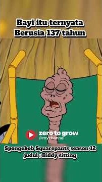Bayi itu ternyata berusia 137 tahun!!! #spongebob #spongebobsquarepants