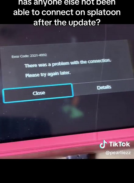 Problemas de conexión en Splatoon tras la actualización
