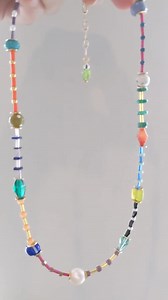 Colorful Beaded Friendship Necklace, Rainbow Necklace, Multicolored Necklace, Beaded Colorful Necklace, Layering Necklace,seed Bead Necklace - Etsy