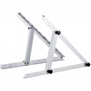 [Hot Item] Aluminum Adjustable Triangle Frame Flat Roof Bracket PV Panel Support Fix Frame