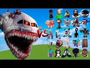 The Infected Sky vs All New Minecraft Bosses | Minecraft Mob Battle