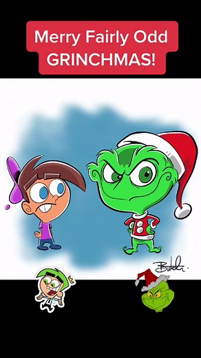 Celebrating Grinchmas with Butch Hartman's Fairly Odd Characters