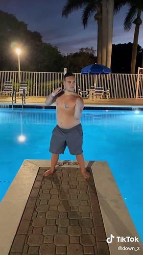 Late night swim #down_z #nbc #dancingwithmyself #positivity #positivevibes #pool