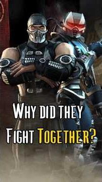 Why Did They Fight TOGETHER In MK? #mortalkombat #shorts