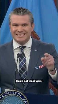 ‘TDS is in their DNA,’ says Pete Hegseth of media reporting on Iran war