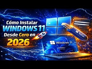 Cómo Instalar Windows 11 Desde Cero en 2026 🚀 | Guía Completa Paso a Paso