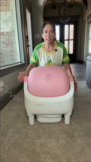 Self cleaning litter box, sensors and app control #tiktokshopsparkcreator #automaticlitterbox
