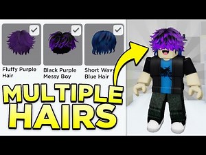 How To WEAR MULTIPLE HAIRS in Roblox! - EASIEST METHOD (2026)