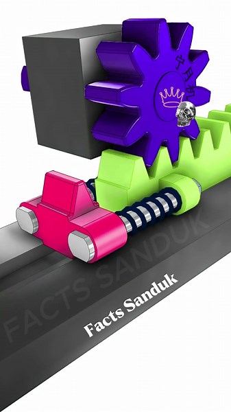 Mechanical Stopper Explained! 🔧 | Simple Yet Smart Mechanism ⚙️ #Shorts #Engineering #engineeringfac