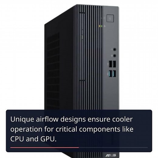 Introducing ASUS's Durable Slim Tower PC for Home Use