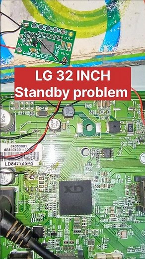 LG 32 inch LED standby problem | LG LED TV stand by problem all Voltage Check #shortvideo