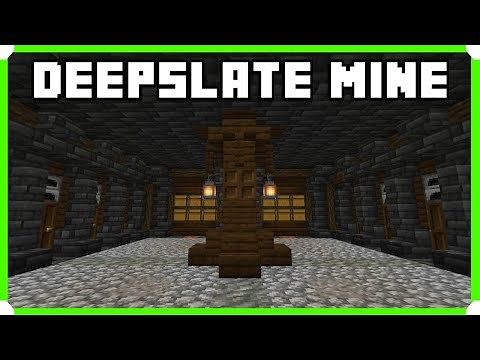 How To Build A Deepslate Mine (Minecraft Bedrock Edition)