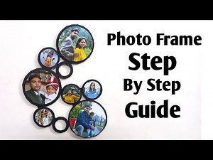 How To Make Collage Photo Frame At Home / DIY Photo Frame/Handmade Photo Frame / Photo Frame Making