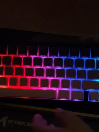 The keyboard that LEVELS UP your game 🎮🔥 Attack Shark X66 = RGB wireless hot-swap smooth keystrokes. A must-have for every gamer! #gamingsetup #attacksharkx66 #unboxing #mechanicalkeyboard #keyboard