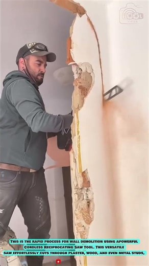 Oscillating Multi Tool: Precise Removal of Foam and Plaster Along Ceiling Edges #innovationtools