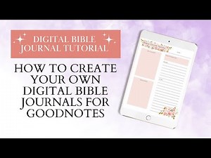 How to Create a Digital Bible Journal for Ipad