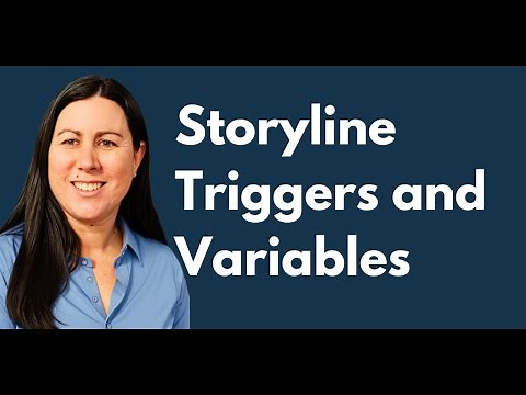 Articulate Storyline Triggers and Variables