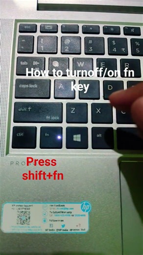 How to Enable or Disable Fn Key on Any Laptop |fn key laptop, fn key on off #laptop #keyboard