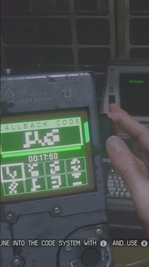 👀👩🏼‍💻👀 Hacking device in the Alien Isolation game