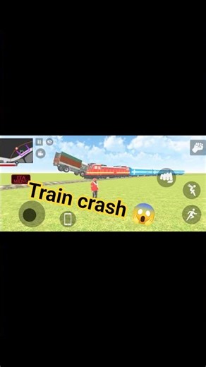 train crash 😱 gta #trending #viralshorts #gtaindia full in description ⬆️