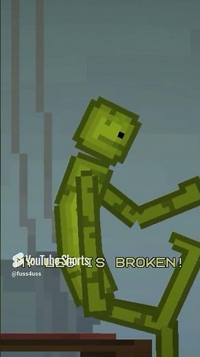 My leg is broken!#shorts