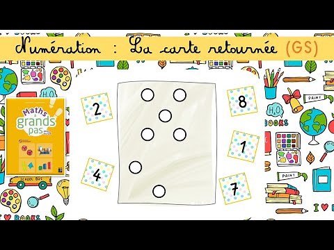 Numération : La carte retournée (grande section)