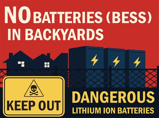 Jupiter Energy BESS Battery Facility In Hillsboro Threatens Neighborhood Safety And Property Values