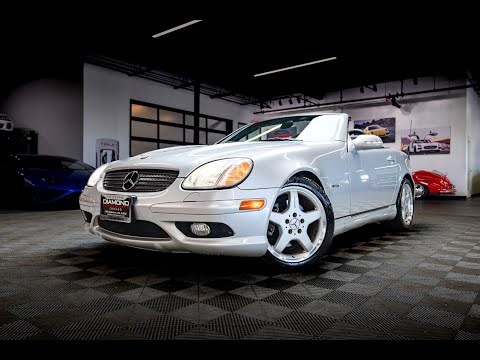 2002 Mercedes Benz SLK 320! 6 Speed Manual! Only 26K original miles! Sport Package!