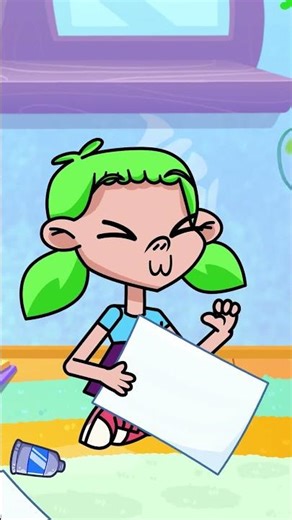 🖍️ Footprint on the Drawing! 👣 Creative Kids Art Adventure