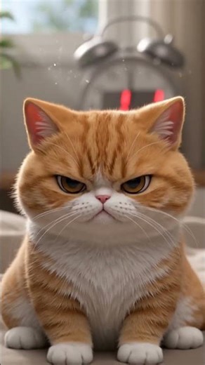 Grumpy Cat Wakes Up 😾