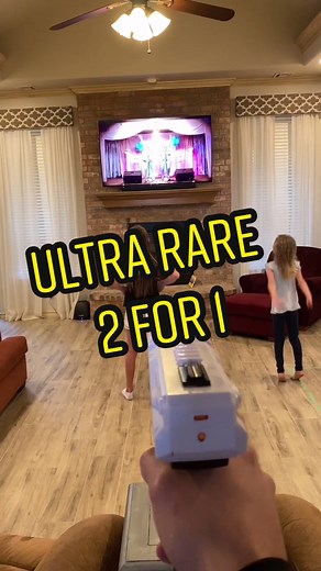 Have you ever seen the ultra rare 2’fer? Well now you have. #nerfdad #nerf #nerfgun #nerfornothing #nerf_n_bourbon #nerfparenting #savagedad @nerf