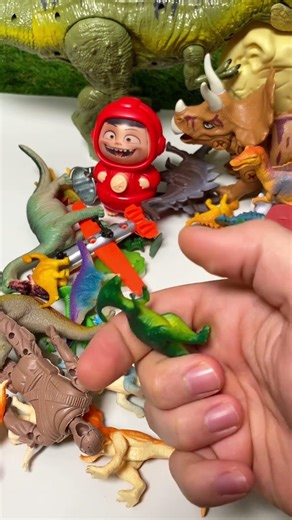 Dinosaur Jurassic World Unboxing Nezha ASMR #dinosaur #unboxing #asmr #satisfying