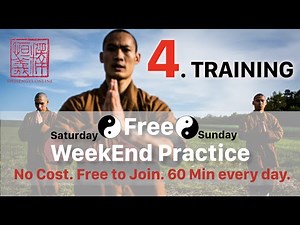 Shaolin ☯️ WeekEnd Practice ☯️ 4. Training (60 Min)