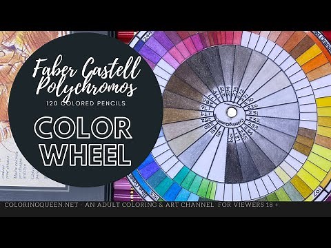 Faber Castell Polychromos Color Theory Color Wheel + Free Download