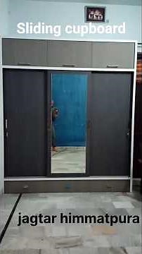 sliding cupboard slow motion