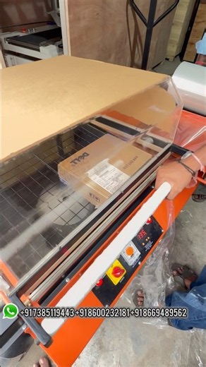 Box Shirnk Machine | Manual L sealer Shrink Box #LsealerMachine #ManualLsealerMachine