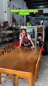 24K views · 366 reactions | DINING TABLE 6-SEATER | JUDA Japan Surplus Goods | Facebook