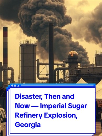 Disaster, Then and Now — Imperial Sugar Refinery Explosion, Georgia Company towns Labor history Coal mining strikes Company scrip Union battles Industrial disasters Forgotten workers Corporate control history Labor exploitation Workers rights history Steel mill towns #companytown #history #truestory #coalmining #workersrights