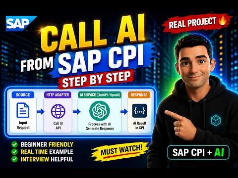 Call AI from SAP CPI Step by Step