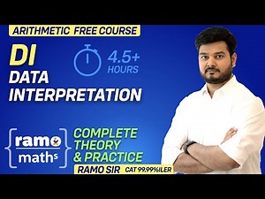 Data Interpretation - DI by RaMo Sir (Complete Free Course - SSC CGL CHSL 2020)