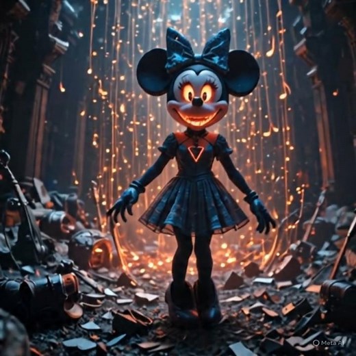 Minnie Mouse: The Cursed Lullaby | Horror Animation Short#MinnieHorror #CursedLullaby #DarkCartoons