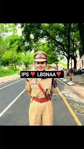 IPS officer power 😍 Destination lbsnaa motivation sticker