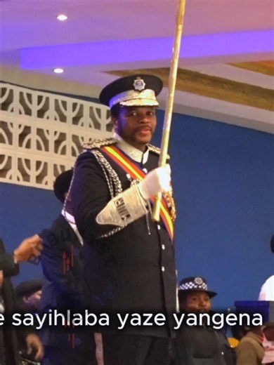 King Mswati III singing Royal Open Season Hunt song