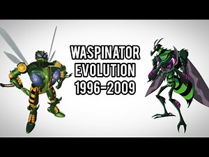 Waspinator Evolution in Cartoons (1996-2009)