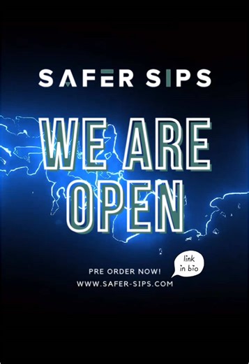 🎉 Big news! The Safer Sips website is LIVE and we’re officially taking pre-orders! 🍹✨ Don’t miss your chance to be one of the first to sip safely. Head to safer-sips.com now! 💻 #SaferSips #SipSmart #NowLive #PreOrder #sipsafer #drinkspikingprevention